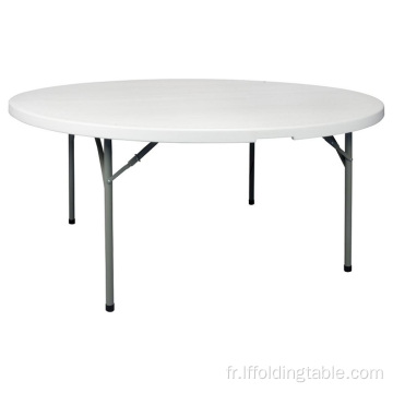 Table pliante ronde de 6 pieds